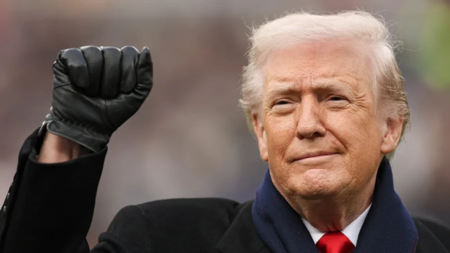 Trump Attends the Patriot Games Finale in Geneva, Ohio
