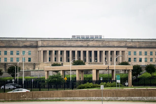 The Pentagon in Arlington, Va., on May 25, 2026. (Madalina Kilroy/The Epoch Times)