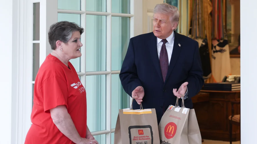 Trump Eats McDonald’s When He Travels Over Concerns of Food Poisoning, RFK Jr. Says