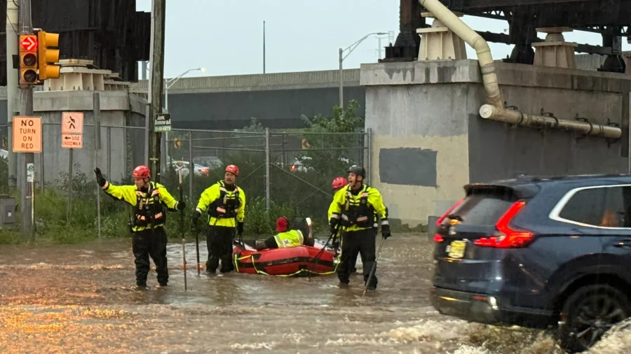 Storms and Possible Tornadoes Pummel the Northeast US, Flooding Roads and Damaging Beaches