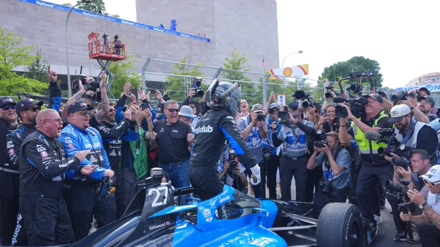 Kyle Kirkwood Gives Freedom 250 an American Winner on the Streets of Downtown Washington
