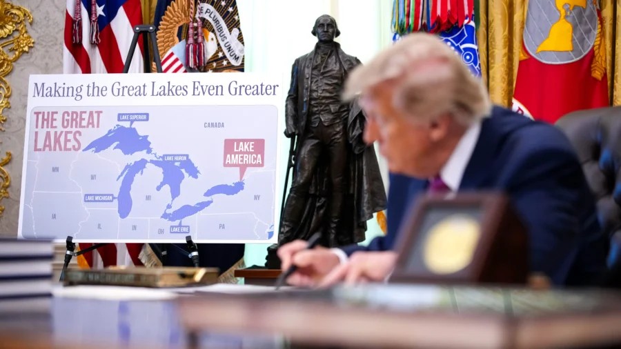 Trump Signs Order to Rename Lake Ontario to Lake America