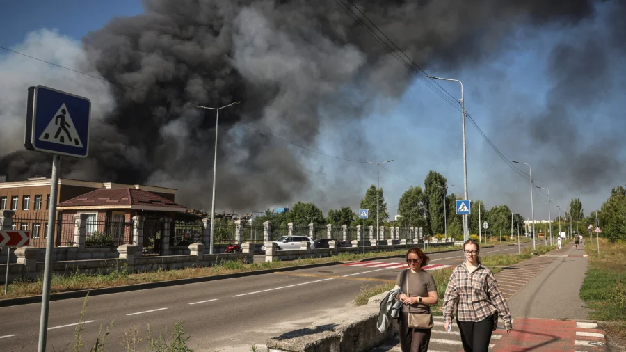 Russian Strike on Kyiv-Area Ammunition Depot Triggers Blast, Killing 37