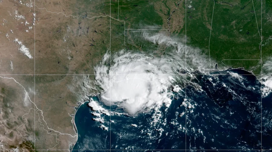 Tropical Storm Edouard Makes Landfall Along Texas and Louisiana Coasts