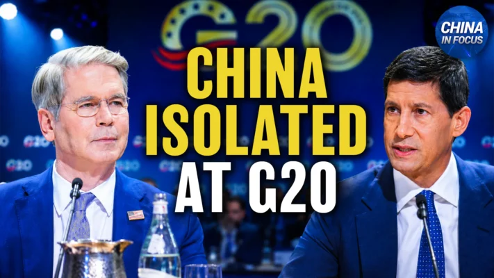 China Stands Alone as G20 Takes Aim at Trade Imbalances; US Journalist Sentenced for Acting as Chinese Agent