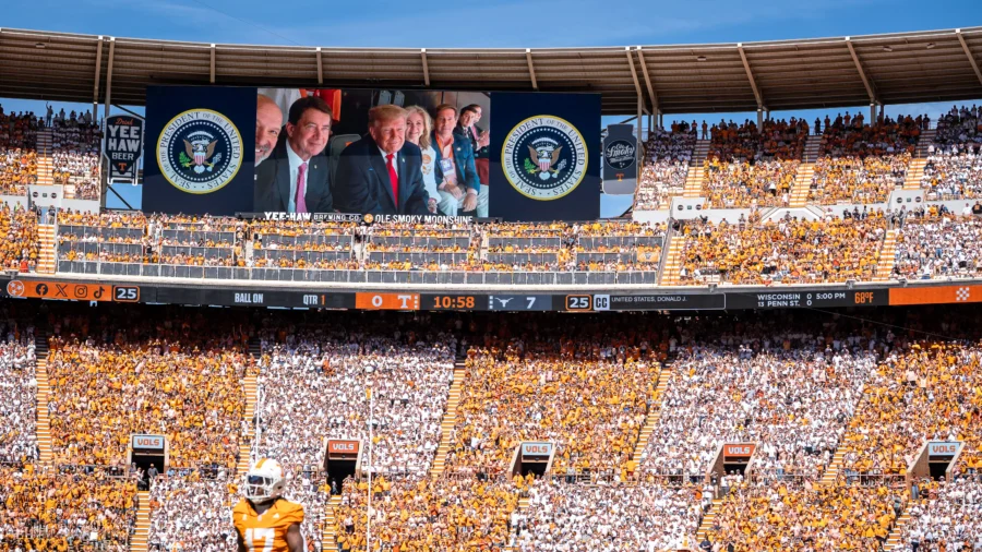 Trump Attends Texas–Tennessee College Football Game
