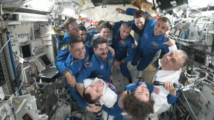 NASA’s SpaceX Crew-12 Farewell and International Space Station Change of Command