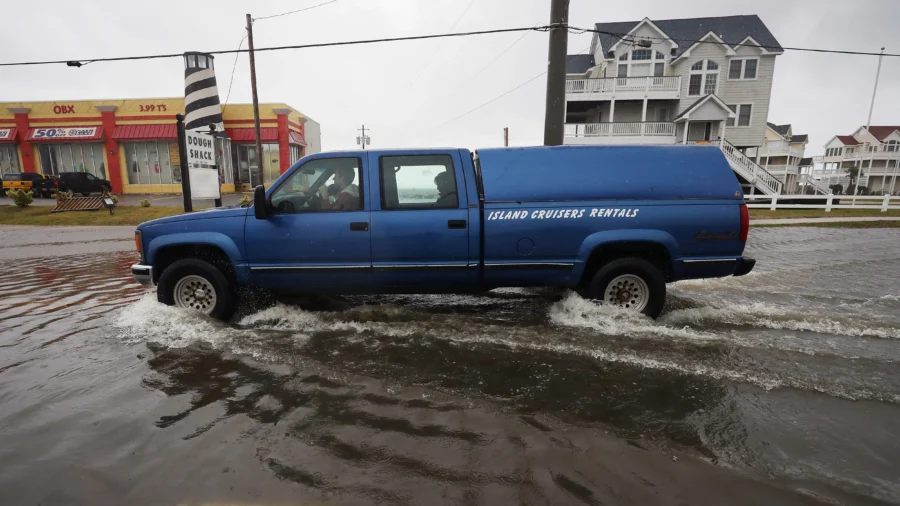 North Carolina Governor Declares Emergency After Storms Damage Outer Banks Highway