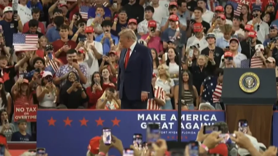 Trump Rally Michigan Panel: Trump Rallies in Florida for Donalds and Moody as Michigan Turns ...