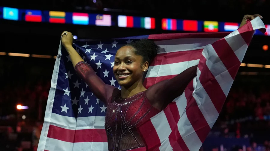 American Gymnast Skye Blakely’s Long Road to the Top Ends With Gold at the World Championships