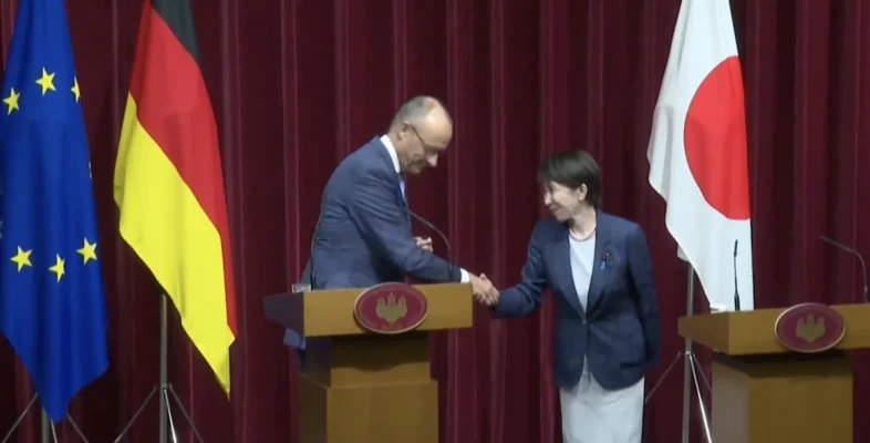 German Chancellor Visits Asia With China in Mind