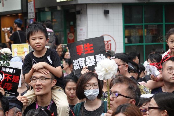 Young Hong Konger June 16 protest