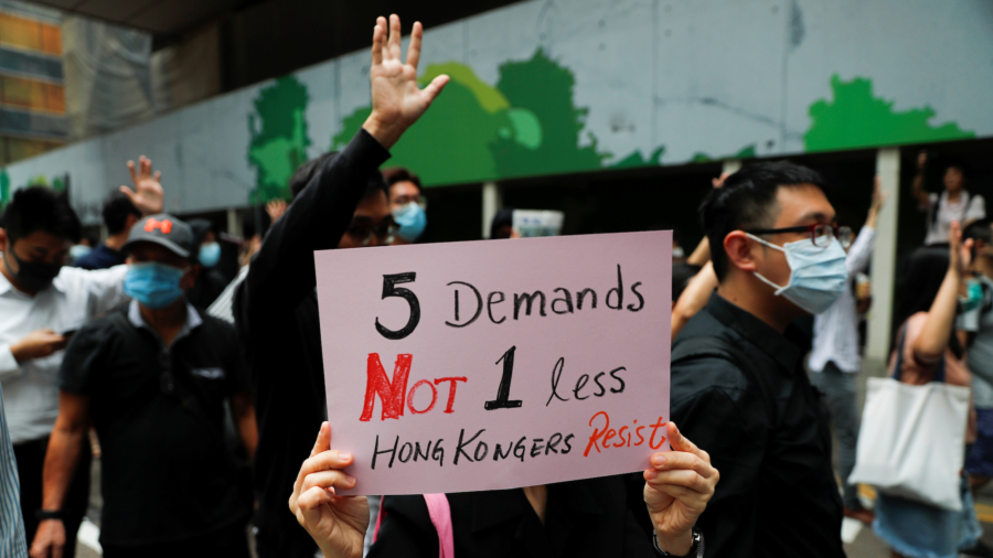 Chinese Man Detained Over Hong Kong Pro-Democracy Tweets