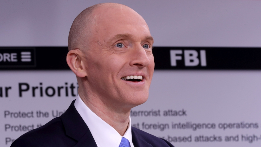 Carter Page Says FBI Agent Used Fake Name During Interviews
