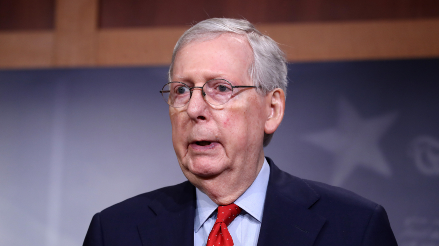 McConnell: Decision to Remove Confederate Statues from US Capitol Should Be Left to States
