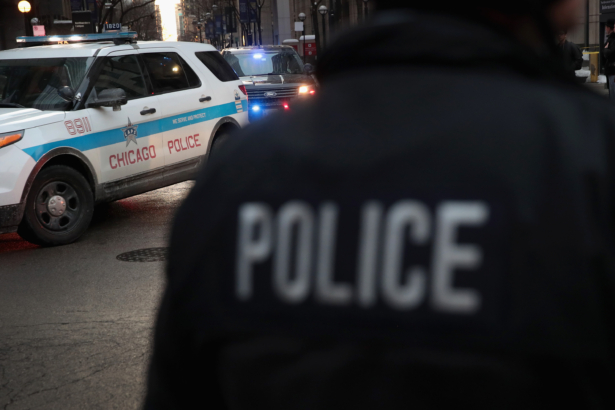 A Chicago police officer in a file photo. (Scott Olson/Getty Images)