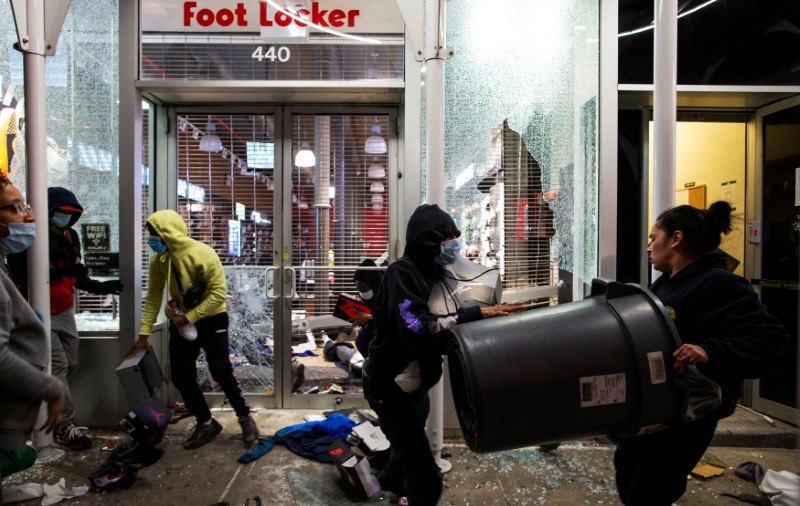 Man Shot in New York After Protests Descend Into Violent Chaos Hours Before Curfew