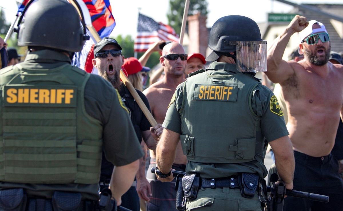 Black Lives Matter protesters