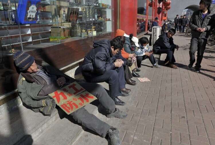 Chinese Workers Beg for Unpaid Wages