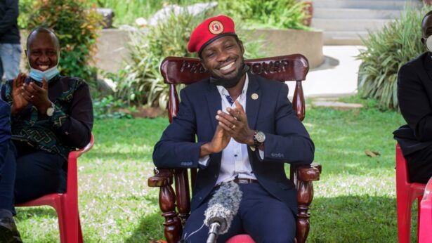 Opposition presidential challenger Bobi Wine