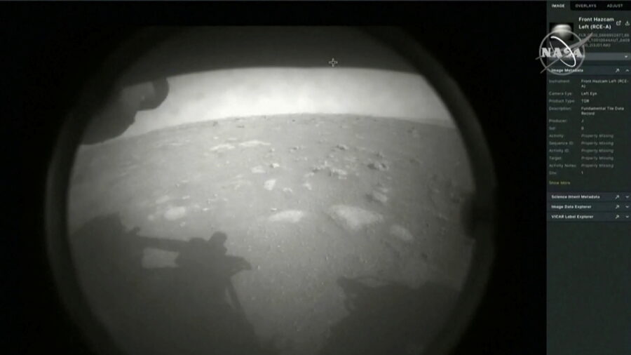 NASA’s Astrobiology Rover Perseverance Makes Historic Mars Landing