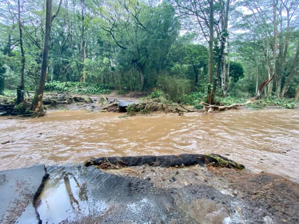 Hawaii Dam Breached