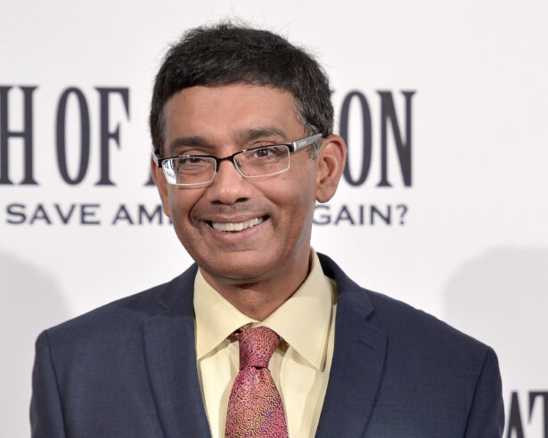 Dinesh D'Souza attends the DC premiere of his film, "Death of a Nation," at E Street Cinema in Washington, on Aug. 1, 2018. (Shannon Finney/Getty Images)
