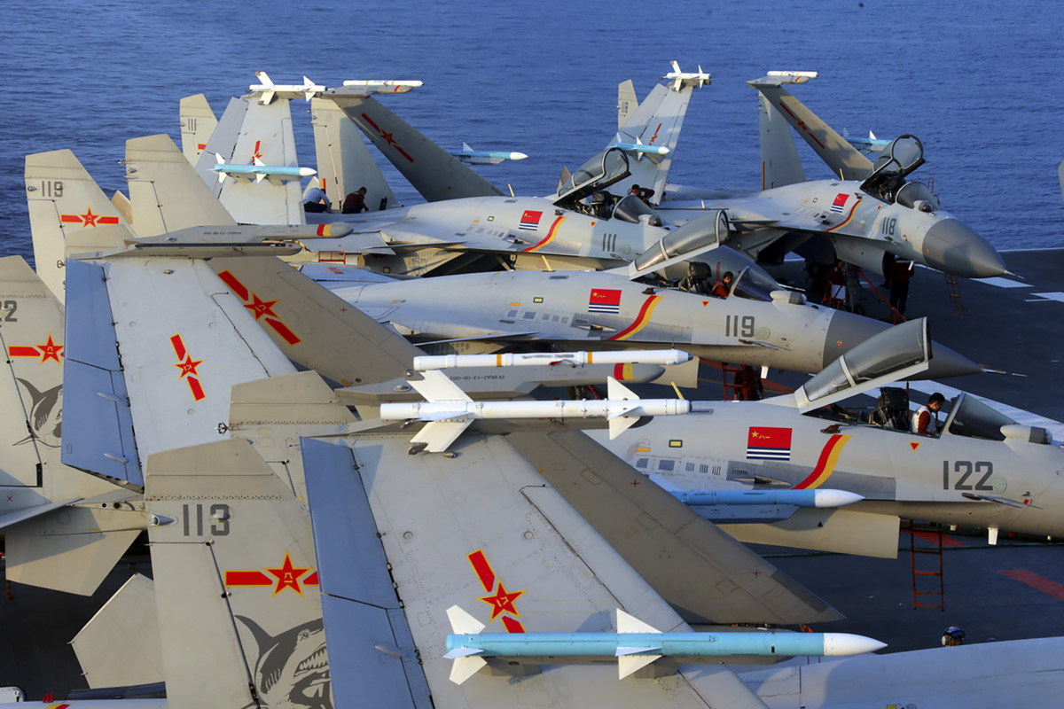 China military planes