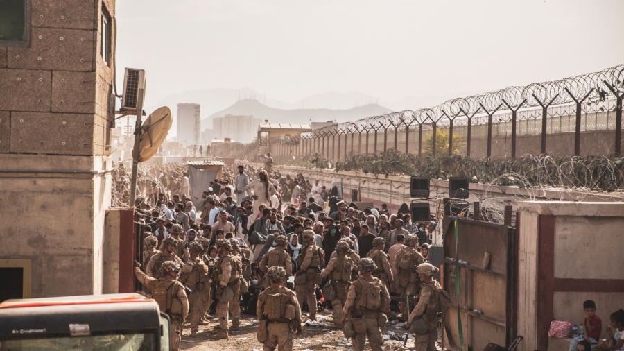 US Marine Battalion Returns from Kabul