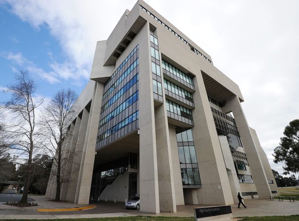The High Court of Australia in Canberra on Aug. 22, 2011. (Torsten Blackwood /AFP via Getty Images)