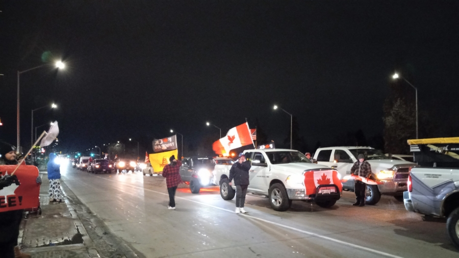 US-Canada Crossing Blocked by Protests