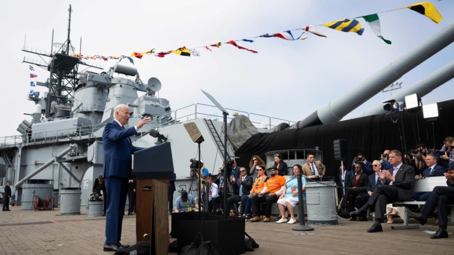 Biden Responds to Inflation, Supply Chain Woes at Port of LA