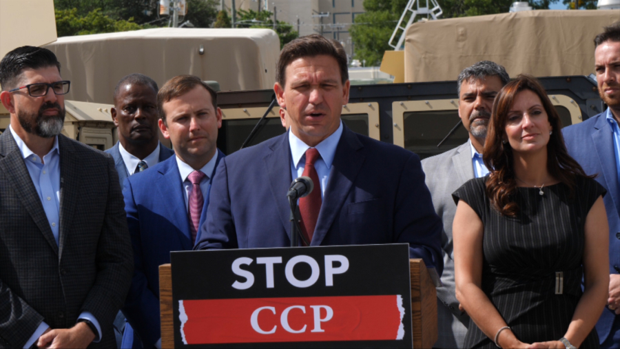 State of Florida Sued After DeSantis Signs Law Banning Some Chinese Nationals From Owning Property