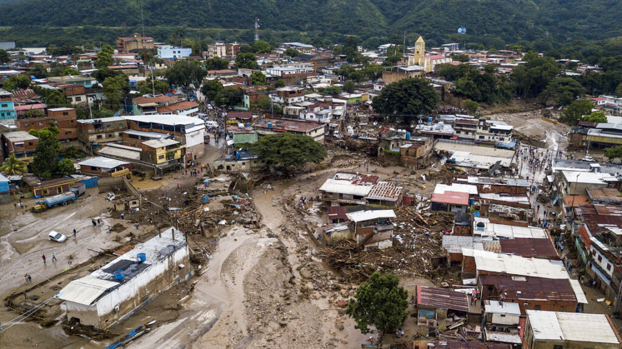 Rain-Fueled Landslide Sweeps Through Venezuela Town; 22 Dead