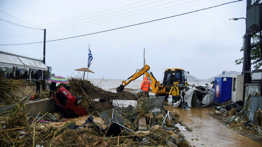Man Drowns as Storms Batter Greek Island of Crete